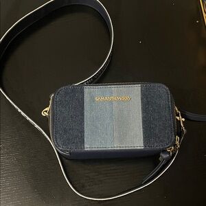 Samantha Vega Denim Crossbody Bag